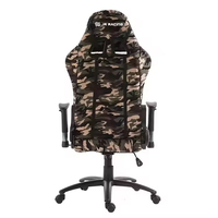 Chaise de Gaming Style Course Design Moderne, Dossier Haut, Hauteur Réglable, Pivotante avec Vérin à Gaz 3 Positions, Grande Taille pour Adultes, Jeu PC