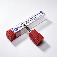 Machine à tailler les clés 4 mm, ensemble de fraises à double tranchant (maître-esclave) à 4 bords, en acier au tungstène et métal, pour serrurier