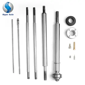 Chrome plated hollow piston rod and solid piston rod in Adjustable Shock Absorber for Hydraulic system