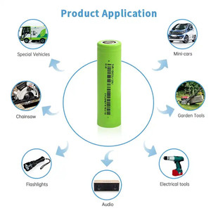 แบตเตอรี่สกู๊ตเตอร์เกรด A ความจุสูง 0.5C/5C ลิเธียมไอออน Inr 18650 3500mah 3200mah 2600mah 3.7v อายุการใช้งาน 500 รอบ - Product Image 3