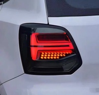 Nouvelle solution d'éclairage de voiture à lentille rouge complète feux de recul et de freinage Plug and Play pour VW Polo 6C/6R