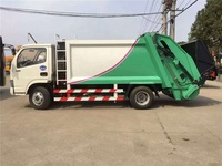Compacteur de haute qualité 4x2 manuel diesel pour la collecte des déchets, volume de benne 6,2 m³, masse totale maximale 7360 kg