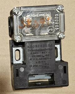 Interruttore Sn: 38371 Kronenberg Tipo di Sicurezza <span class=keywords><strong>Wz</strong></span> - Product Image 1