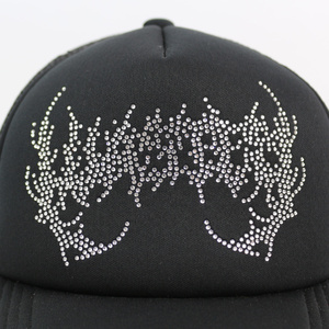 Casquette Trucker Veracap HN0001 en Maille Intégrale Marron Jaune Mousse Noire, Ajustable, pour le Cyclisme et le Golf, Protection Solaire, Modèle Designer, Vente en Gros - Product Image 2