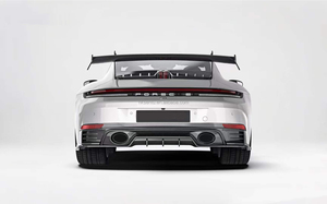 ชุดแต่งคาร์บอนไฟเบอร์สไตล์ Paktech-z สำหรับ Porsche 911 992.2 ประกอบด้วยลิ้นหน้า สเกิร์ตข้าง ดิฟฟิวเซอร์หลัง และสปอยเลอร์ - Product Image 6