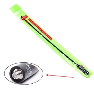 Antenne double bande VHF/UHF NA-771 à gain élevé 3dBi SMA femelle pour <span class=keywords><strong>UV</strong></span>-5R/<span class=keywords><strong>UV</strong></span>-82 136-174 400-520MHz en matériau ABS, adaptée à l'extérieur - Product Image 1