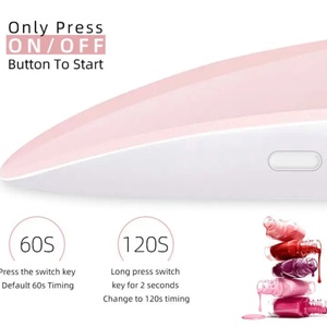 Producto de Belleza para Uso Doméstico, Lámpara LED UV Eléctrica Portátil de 6W para Uñas, Mini Secador de Uñas para Uñas de Gel, Herramienta Personal de Belleza y Cuidado de Uñas - Product Image 4