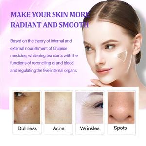 Thé de beauté éclaircissant la peau personnalisé Chinaherbs pour femmes - Vegan, sans OGM, sans gluten, 10 sachets de thé par paquet - Product Image 6