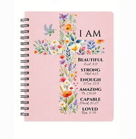 Kit d'étude biblique personnalisé, sac cadeau biblique, cadeau de Pâques pour la foi, papeterie religieuse, cadeau chrétien