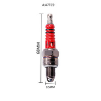 Bougie d'allumage 3 Triple Electrode A7TC D8TC pour 120 150 Moto Atv Scooter Allumage de Moto 1 pièce