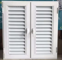 JInxun Offre Spéciale série 30 volets en aluminium actionnés à la main/fenêtres à persiennes pour maison