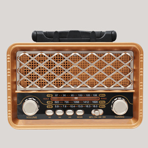 Radio Portátil Recargable Redwingy MD-1232BT, Radio FM AM SW, Radio de Estilo Antiguo con Bluetooth, el Mejor Altavoz BT - Product Image 5