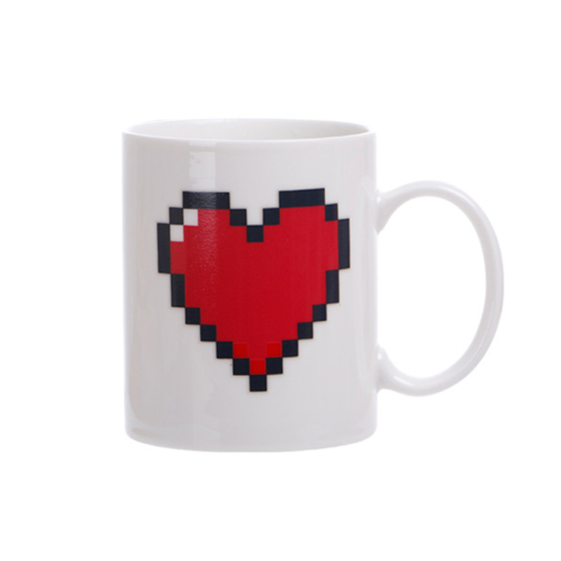 tasse blanche-amour