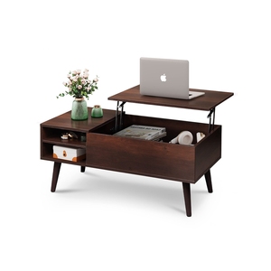 Factory Wholesale Lift Top Small Living Room Furniture HomeTea <strong>Table</strong> <strong>Bedside</strong> <strong>Mini</strong> Balcony Modern Size Coffee Side <strong>Table</strong> - Product Image 2
