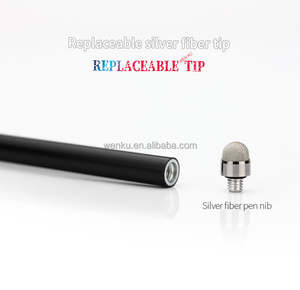 <span class=keywords><strong>Stylet</strong></span> capacitif de 18 cm en gros pour <span class=keywords><strong>iPad</strong></span>, Android, iPhone, appareils universels, pointe en maille, fabricant direct, métal WenKu WK108A - Product Image 6