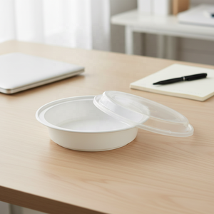 Contenedor Redondo Desechable de Plástico PP Resistente para Almacenamiento de Alimentos con Tapa Hermética para Conservación de Alimentos Frescos - Product Image 1