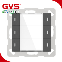 Système de maison intelligente KNX/EIB GVS K-bus, commande intelligente des rideaux, clavier KNX 1/2/3/4 boutons, interrupteur KNX 2/4/6/8 boutons
