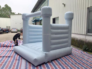 Château gonflable bleu pastel <span class=keywords><strong>de</strong></span> 8 pieds pour enfants, idéal pour la <span class=keywords><strong>location</strong></span> - Product Image 5