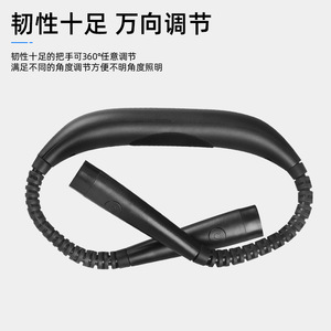 Flexible Adjustable <b>Neck</b> Lamp Led Rechargeable Battery White Warm <b>Light</b> Night <b>Light</b> Headlamp - Product Image 5