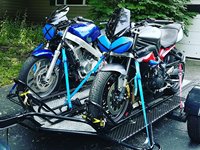 Lot de 4 sangles d'arrimage en caoutchouc pour moto, sangles d'arrimage à cliquet, sangles d'arrimage de cargaison, sangles d'arrimage à cliquet avec crochet en S