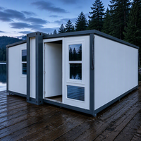 Maison conteneur extensible série 700 pour expédition en vrac, design moderne, capacité de chargement maximisée, bâtiment modulaire préfabriqué, bureau