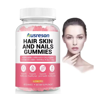 Complément de Beauté Végétalien au Collagène et Vitamines pour Peau, Cheveux et Ongles – Gummies Naturels de Soin pour Cheveux, Peau et Ongles Marque Blanche - Product Image 1
