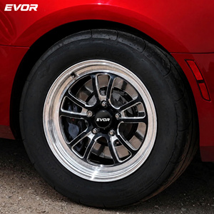ล้อฟอร์จ EVOR แบบ Beadlock สำหรับรถแข่งแดร็ก ขนาด 15 16 17 <span class=keywords><strong>18</strong></span> นิ้ว 5x120 5x127 สำหรับรถซีดาน คูเป้ SUV ซีรีส์ F30 G20 G22 F10 - Product Image 1