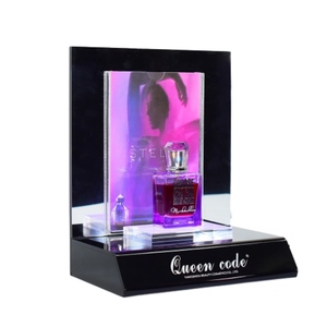 Mostrador de Exhibición de Cosméticos de Acrílico Moderno |   Expositor de Productos de Belleza Premium para Grandes Supermercados - Product Image 3