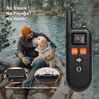 OKKPETS Nouveau Collier Anti-Aboiement Rechargeable pour Chien, Version Améliorée, Ultrasonique, Sans Choc, Étanche IP67, Télécommande