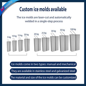 Machine à glace en blocs robuste, faible entretien, performance fiable, pour le refroidissement industriel du béton - Product Image 3