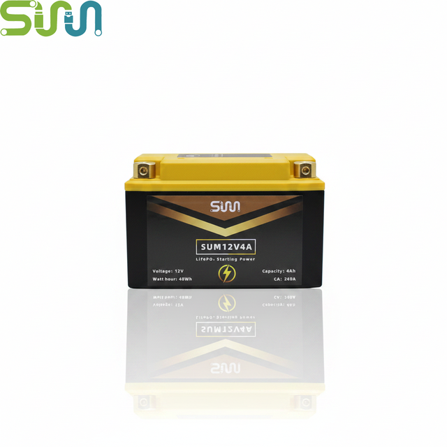 Customized 12V Rechargeable Motorcycle Starting Power Battery 4Ah for ATV Scooter Snowmobile Motocross Powersports