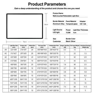 กล่องไฟโฆษณาอลูมิเนียมอัลลอยคุณภาพสูง IDEA GIFT กล่องไฟแสดงโปสเตอร์ LED ขนาดสั่งทำได้ สำหรับธุรกิจและตลาด - Product Image 3
