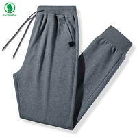 Pantalon de survêtement sport pour homme grande taille, coupe droite, style chino minimaliste, respirant et polyvalent, idéal pour le printemps et l'automne, pour les activités décontractées en extérieur