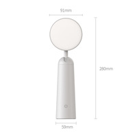 Lampe de lecture moderne à charge USB avec protection oculaire, lampe de table en ABS LED, alimentation CC