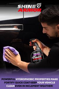 Car Wax <b>Spray</b> Ceramic Coating 3-in-<b>1</b> Waterless Wash Detailing Quick Effect High Gloss Shiny Armor 24FlOz for New & Old Cars - Product Image 3