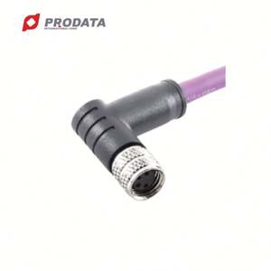 Câble M8 femelle étanche à angle droit 5 broches B Code M8 Câble automobile - Product Image 3