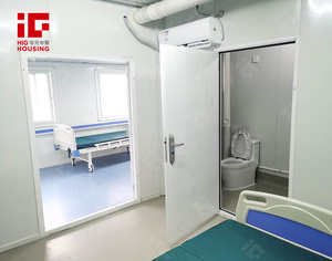 Fabricants sur mesure de hôpitaux modulaires préfabriqués en conteneurs démontables et en kit à deux étages, maisons temporaires préfabriquées - Product Image 6