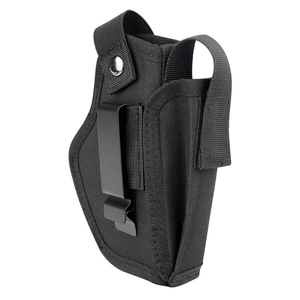 Universal Molle Tactical 9mm <b>Belt</b> Black Nylon Security Duty <b>Pouch</b> Shoulder Concealed Carry <b>Tools</b> Sling Holster Bag - Product Image 5