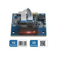 Module de scanner de codes-barres compact 1D 2D QR pour systèmes embarqués et terminaux de point de vente
