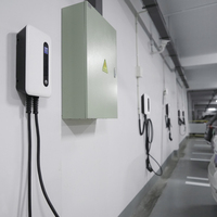 Chargeur de voiture électrique 10 kW, stations de recharge murales, 9,6 kW, type 1, type 2, GBT, chargeur de voiture électrique AC, Yiwu (F30)