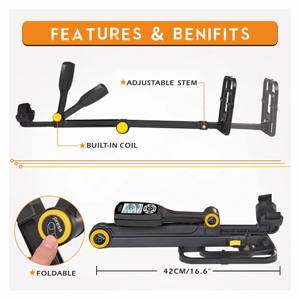 Tianxun TX-620 Novo Modelo Dobrável Metal Detector Longo Alcance Ouro Detector Pesquisa Profunda Dtecteurs De Mtaux Metal <span class=keywords><strong>Locator</strong></span> - Product Image 4