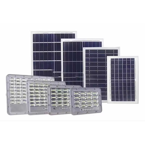 Projecteur Solaire LED Extérieur Haute Puissance 100W 200W 300W 400W avec Télécommande, Dimmable, Économe en Énergie, Étanche IP66 - Product Image 1