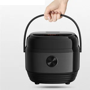 Cuisinière à riz automatique intelligente numérique avec fonction de cuisson à la vapeur, désucreur, <span class=keywords><strong>en</strong></span> acier inoxydable, électrique, plastique, portable, 3L, 4L, 5L - Product Image 1