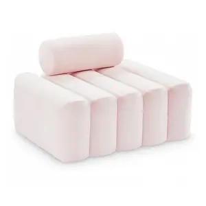 Sofa Lười Thiết Kế Tối Giản Của Ý Đồ Nội Thất Làm Theo Yêu Cầu Ghế Sofa 3 Chỗ Ngồi Bằng Vải Nhung Nhiều Màu