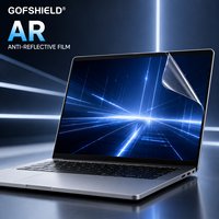 Pelindung Layar Laptop Ultra Tipis 0.18mm PET AR Anti Refleksi untuk Lenovo HP Dell Asus Permukaan Matte Anti Silau