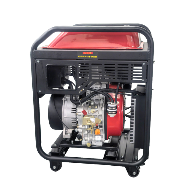 8.5kW 8kW Diesel Variable Frequency Generator 12500EDi-T Portable Air Cooled Low Noise for 230V/400V 50Hz