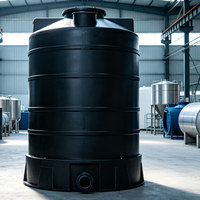 Korrosionsbeständiger Polyethylen HDPE Kunststoff-Lagertank 10000 Liter für Chemische Flüssigkeiten Abwasser Wasseraufbereitung