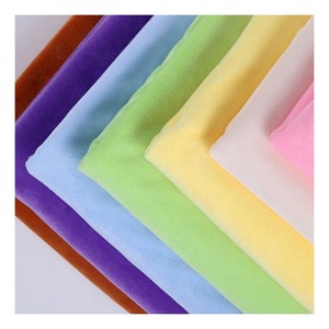 Màu Rắn 100% Polyester Siêu Mềm <span class=keywords><strong>Cuddle</strong></span> Minky Velboa Vải Cho Đồ Chơi Và Chăn - Product Image 2
