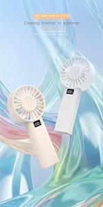 Ventilador de Mano Mini 2026, Diseño Colorido, Carcasa Transparente, Recargable, Portátil, de Bolsillo, Venta al Por Mayor - Product Image 2