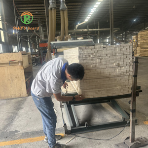 <span class=keywords><strong>Bois</strong></span> lamellé-collé LVL pour la construction et les applications structurelles extérieures, faible teneur en formaldéhyde (E0), design moderne, application villa - Product Image 4